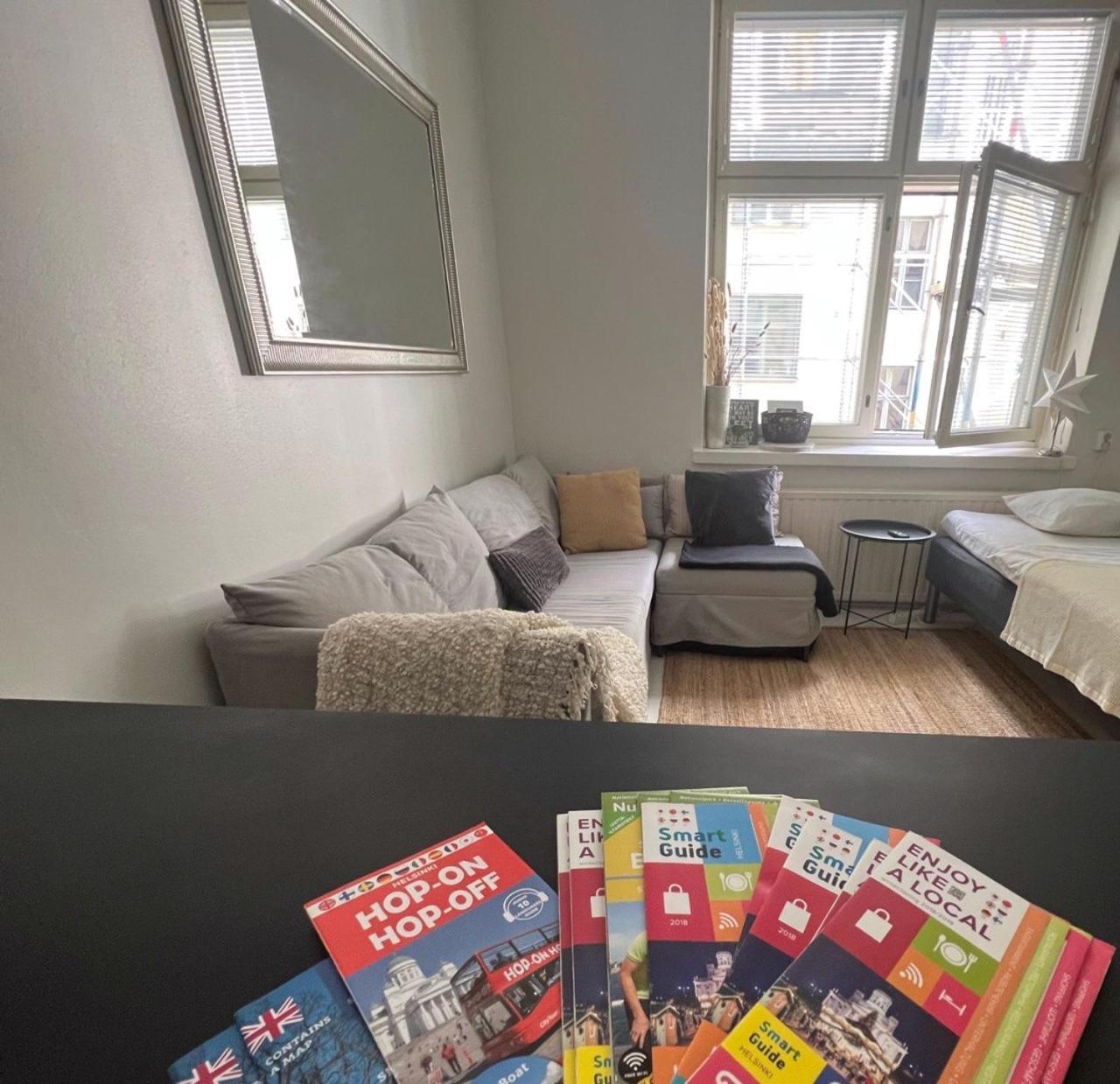 Sweethome Studio 49 In City Center Punavuori District Helsingfors Exteriör bild